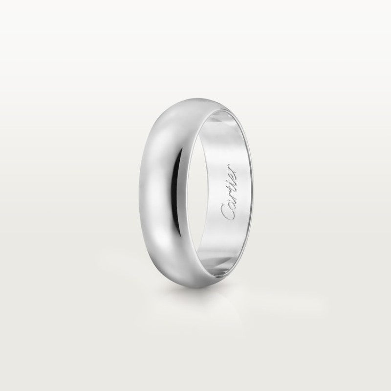 Cartier 1895 wedding band, 5 mm width