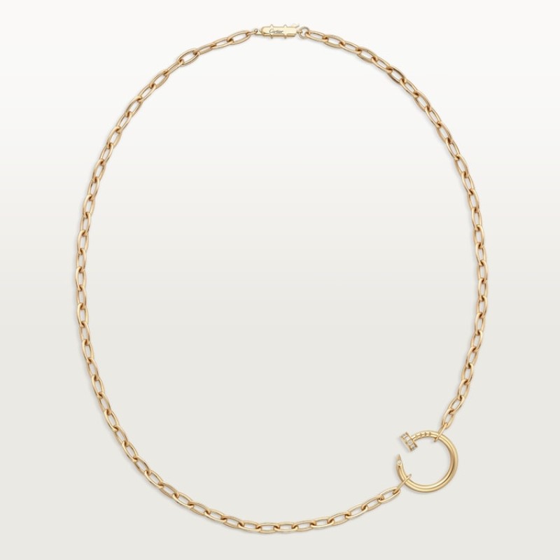 Cartier Juste un Clou necklace, diamonds Cartier Juste un Clou necklace, diamonds