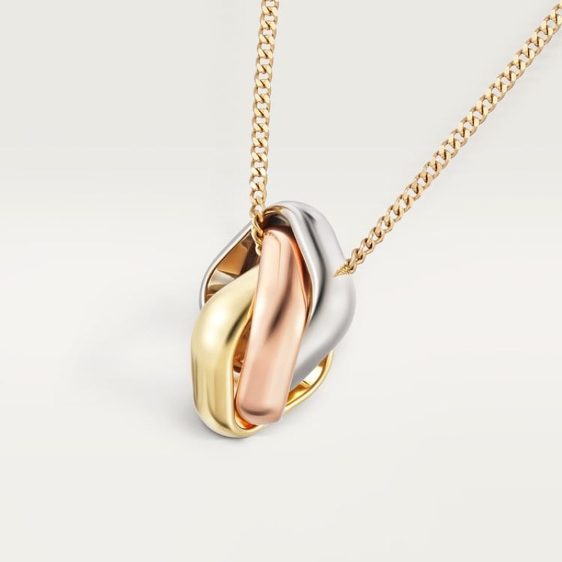 Cartier Trinity pendant, cushion-shaped