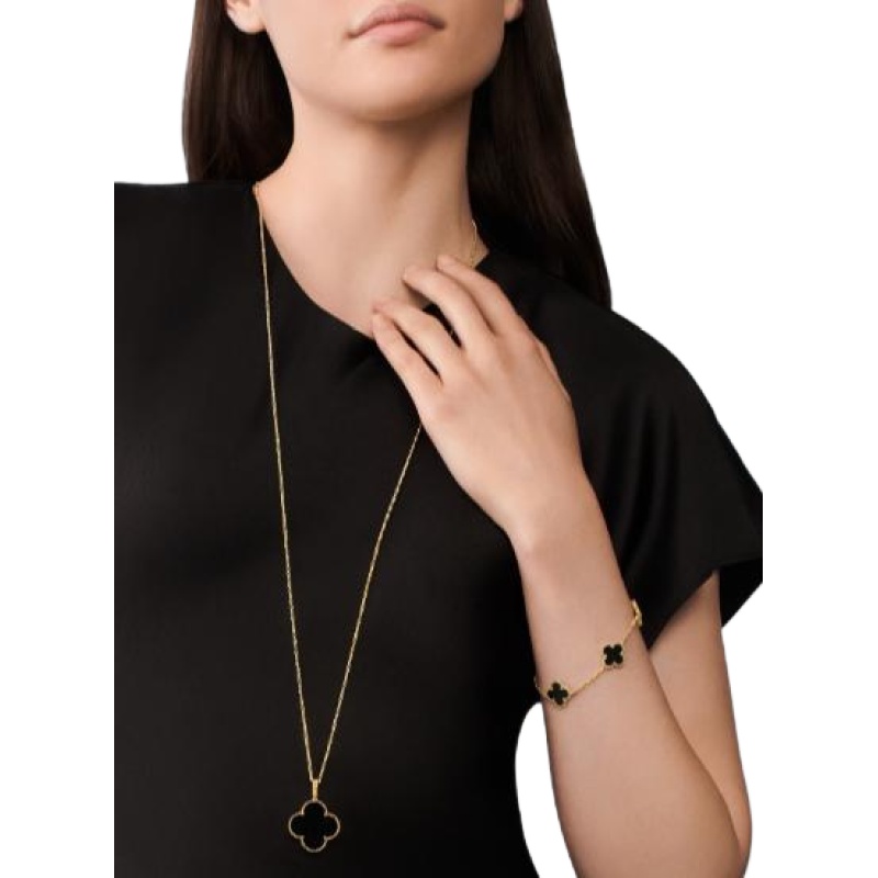 Van Cleef & Arpels Magic Alhambra long necklace, 1 motif
