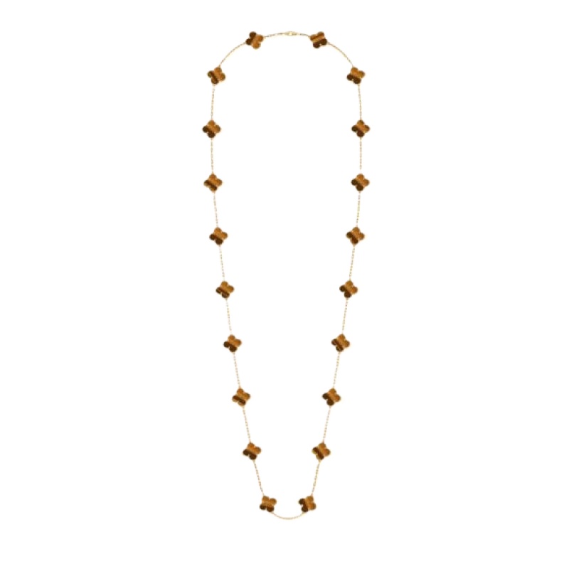 Van Cleef & Arpels Vintage Alhambra long necklace, 20 motifs