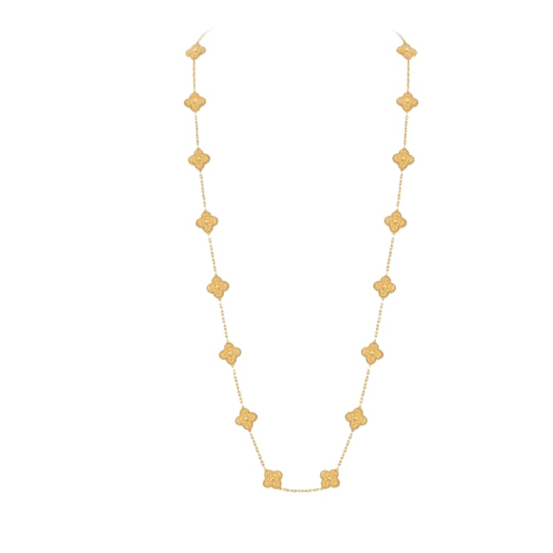 Van Cleef & Arpels Vintage Alhambra long necklace, 20 motifs