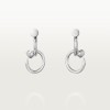 Cartier Juste un Clou earrings, double Cartier Juste un Clou earrings, double