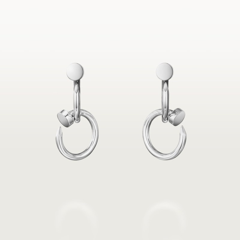 Cartier Juste un Clou earrings, double Cartier Juste un Clou earrings, double