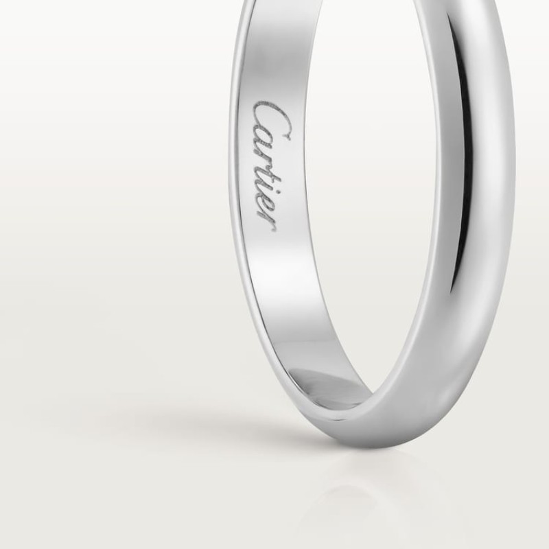 Cartier 1895 wedding band, 2.5 mm width