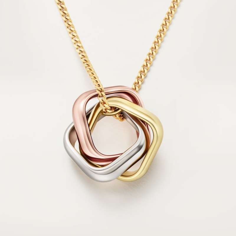 Cartier Trinity pendant, cushion-shaped