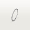 Etincelle de Cartier wedding band, 1.5 mm width, paved