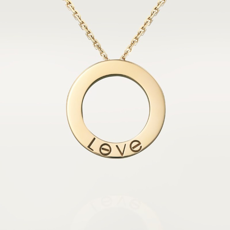 Cartier LOVE pendant, paved