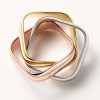 Cartier Trinity ring, cushion-shaped, large model Cartier Trinity ring, cushion-shaped, large model