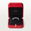 Etincelle de Cartier wedding band, 2 mm width, semi-paved