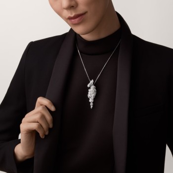 Cartier Faune et Flore de Cartier necklace, paved