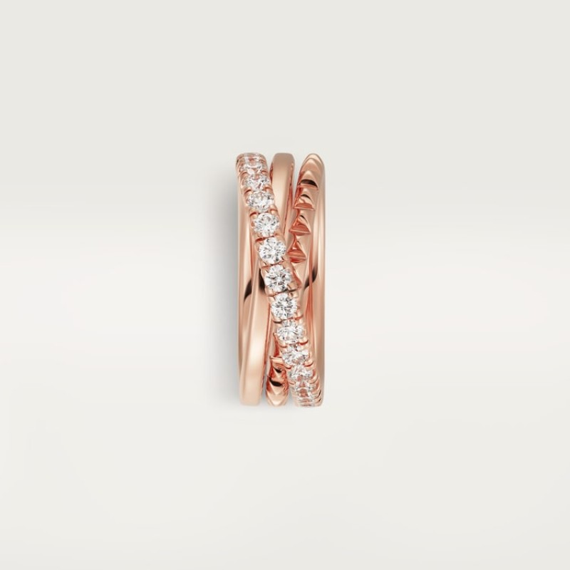 Etincelle de Cartier ring, semi-paved Etincelle de Cartier ring, semi-paved