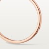 Cartier LOVE hoop earrings, medium model, 6 diamonds Cartier LOVE hoop earrings, medium model, 6 diamonds