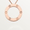 Cartier LOVE pendant, 3 diamonds