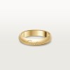 C de Cartier wedding band, 4 mm width
