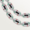 Cartier Géométrie & Contrastes necklace, chrysoprase, transformable, paved Cartier Géométrie & Contrastes necklace, chrysoprase, transformable, paved