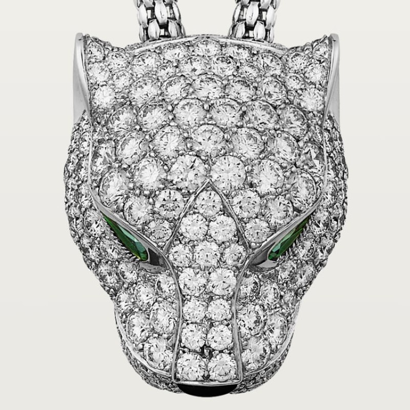 Cartier Panthère de Cartier necklace, paved