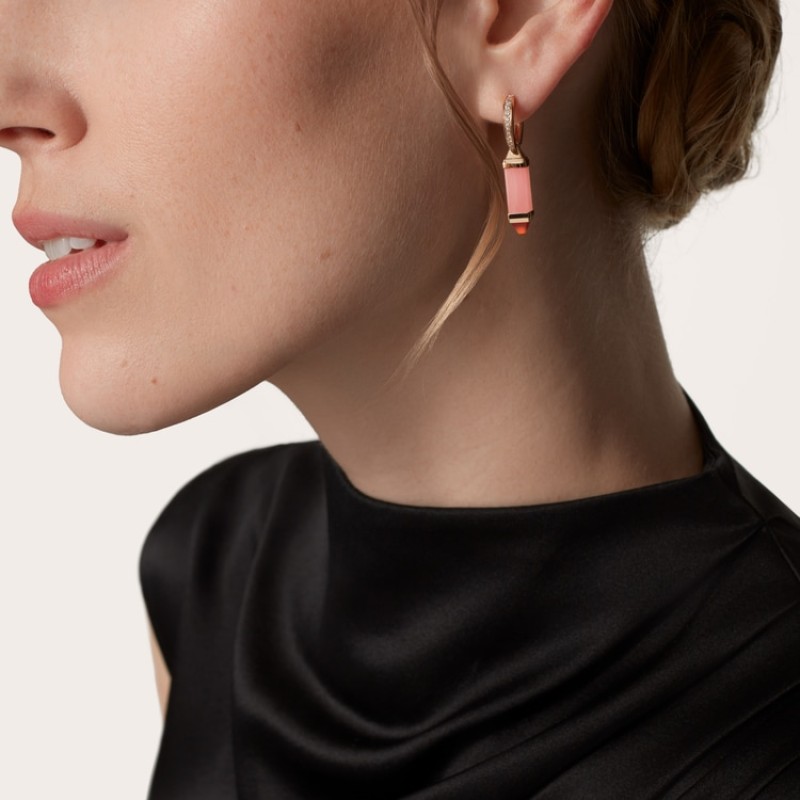 Cartier Les Berlingots de Cartier sleeper earrings, diamonds