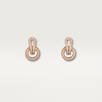 Cartier Agrafe earrings, paved