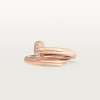 Cartier Juste un Clou ring, classic model, diamonds
