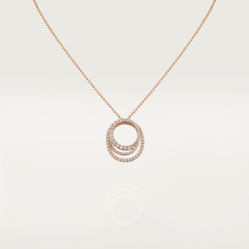 Cartier Etincelle de Cartier pendant, triple row, paved