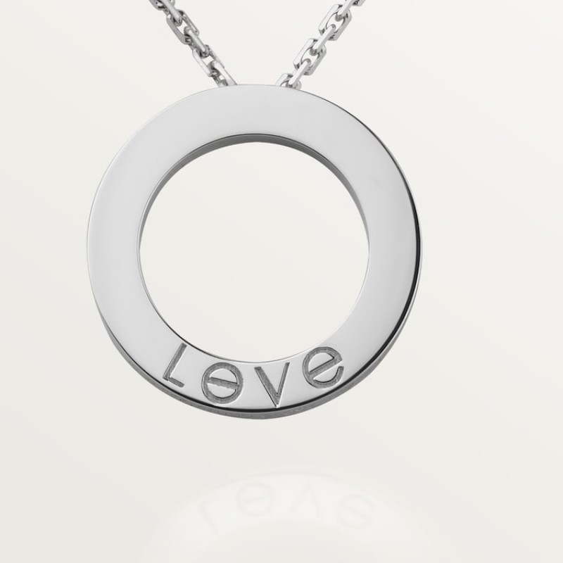 Cartier LOVE pendant, 3 diamonds