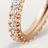 Etincelle de Cartier wedding band, 2.6 mm width, paved