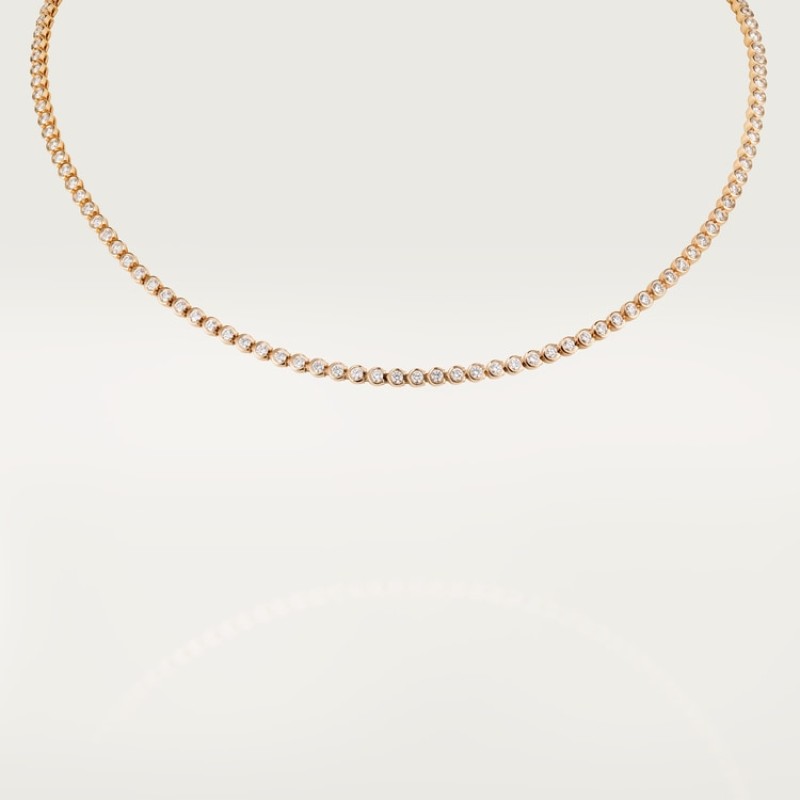 Cartier C de Cartier Essential Lines necklace, brilliant-cut diamonds Cartier C de Cartier Essential Lines necklace, brilliant-cut diamonds
