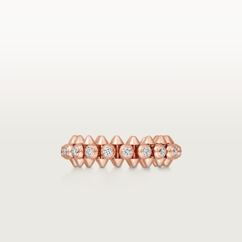 Clash de Cartier ring, medium model, paved Clash de Cartier ring, medium model, paved