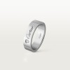 C de Cartier wedding ring, 5 mm width, 1 diamond C de Cartier wedding ring, 5 mm width, 1 diamond
