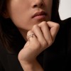 Cartier Juste un Clou ring, small model, half-paved