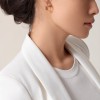 Cartier LOVE hoop earrings, classic model, 2 diamonds