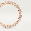 Cartier Destinée wedding band, 3.3 mm width, paved
