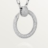 Cartier Juste un Clou long necklace, multiwear, extra-large model, paved Cartier Juste un Clou long necklace, multiwear, extra-large model, paved