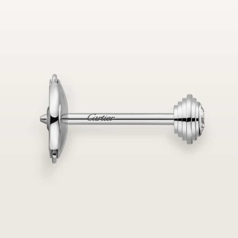 Cartier Cartier d’Amour stud earrings, 2 diamonds, mini model