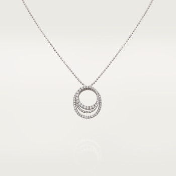 Cartier Etincelle de Cartier pendant, triple row, paved