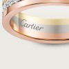 Cartier Vendome Louis Cartier wedding band, 4.8 mm width, paved