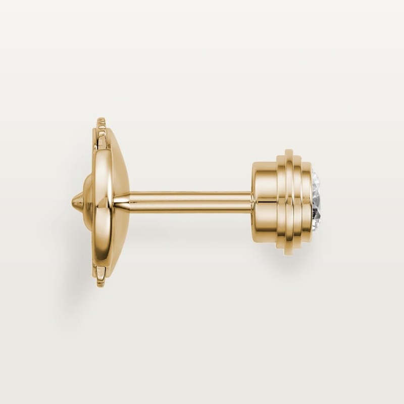 Cartier Cartier d’Amour stud earrings, 2 diamonds, medium model Cartier Cartier d’Amour stud earrings, 2 diamonds, medium model