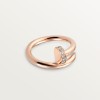 Cartier Juste un Clou ring, classic model, diamonds