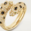 Panthère de Cartier ring, semi-paved
