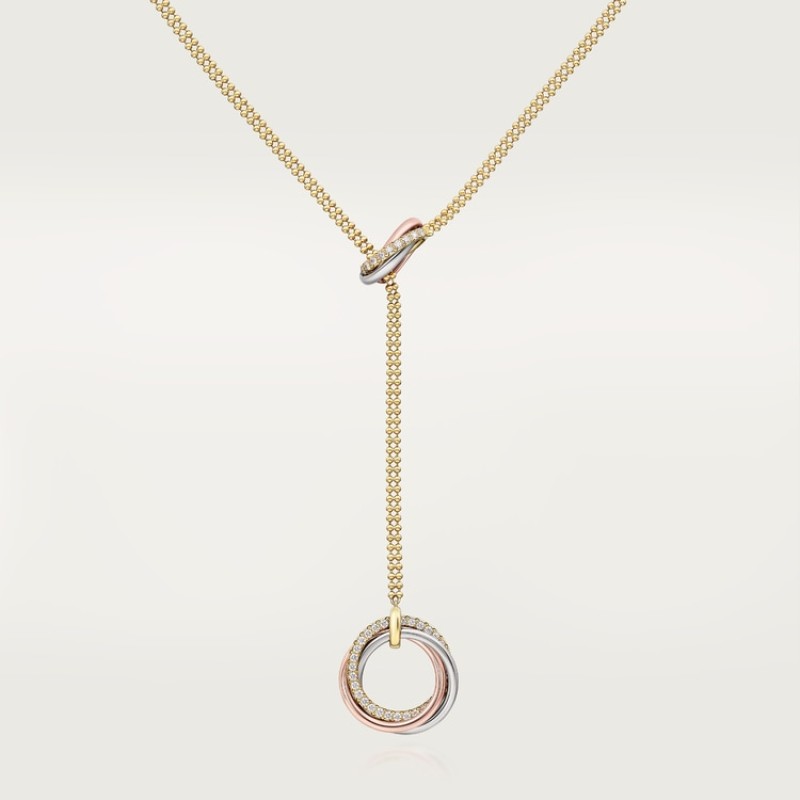 Cartier Trinity necklace, diamonds