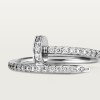 Cartier Juste un Clou ring, small model, half-paved