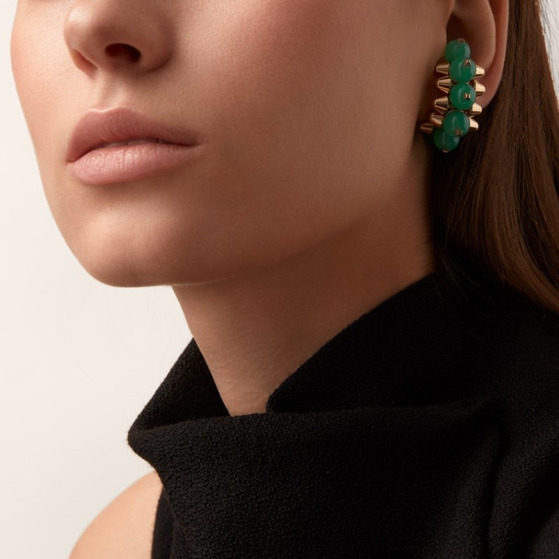 Cartier Clash de Cartier single earring, chrysoprase, extra-large model
