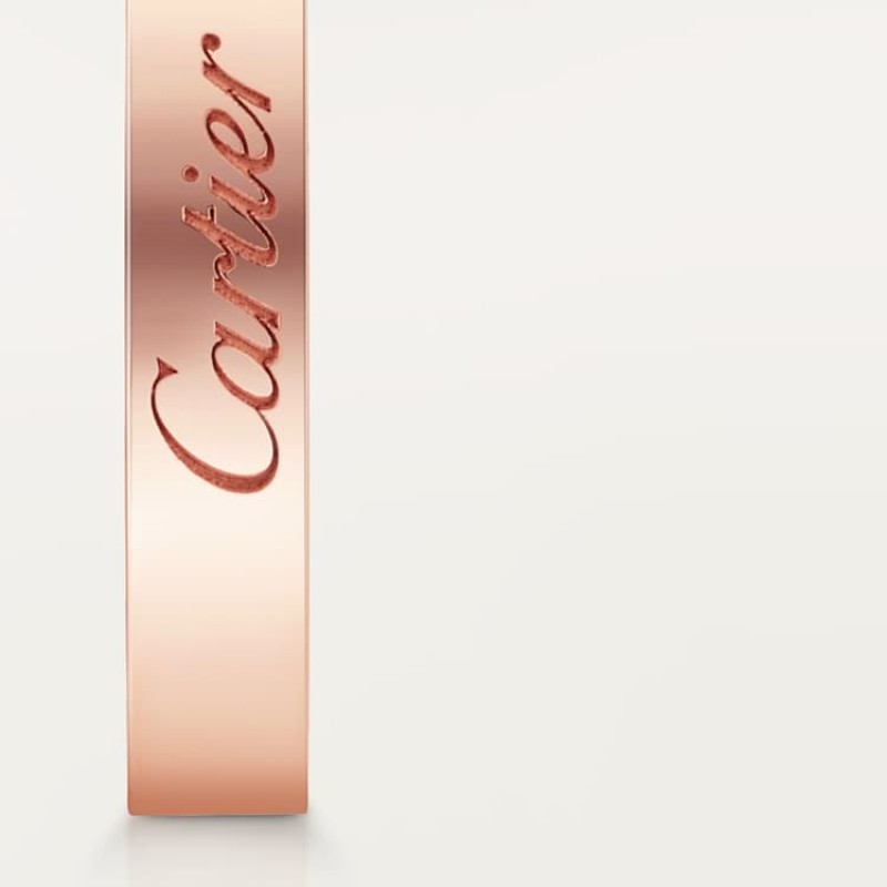 C de Cartier wedding band, 4 mm width C de Cartier wedding band, 4 mm width
