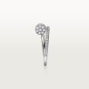 Cartier Juste un Clou ring, small model, half-paved