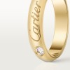 C de Cartier wedding ring, 4 mm width, 1 diamond C de Cartier wedding ring, 4 mm width, 1 diamond