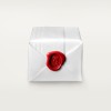 Trinity ring, cushion-shaped, medium model, half-paved Trinity ring, cushion-shaped, medium model, half-paved