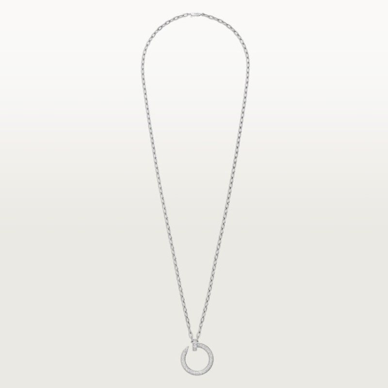 Cartier Juste un Clou long necklace, multiwear, extra-large model, paved Cartier Juste un Clou long necklace, multiwear, extra-large model, paved