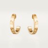 Cartier LOVE hoop earrings, small model Cartier LOVE hoop earrings, small model