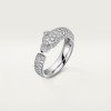 Panthère de Cartier ring, small model, paved